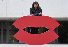 La directora y guionista Isabel Coixet, ayer en Valladolid, donde presentó 'Tres adioses'.