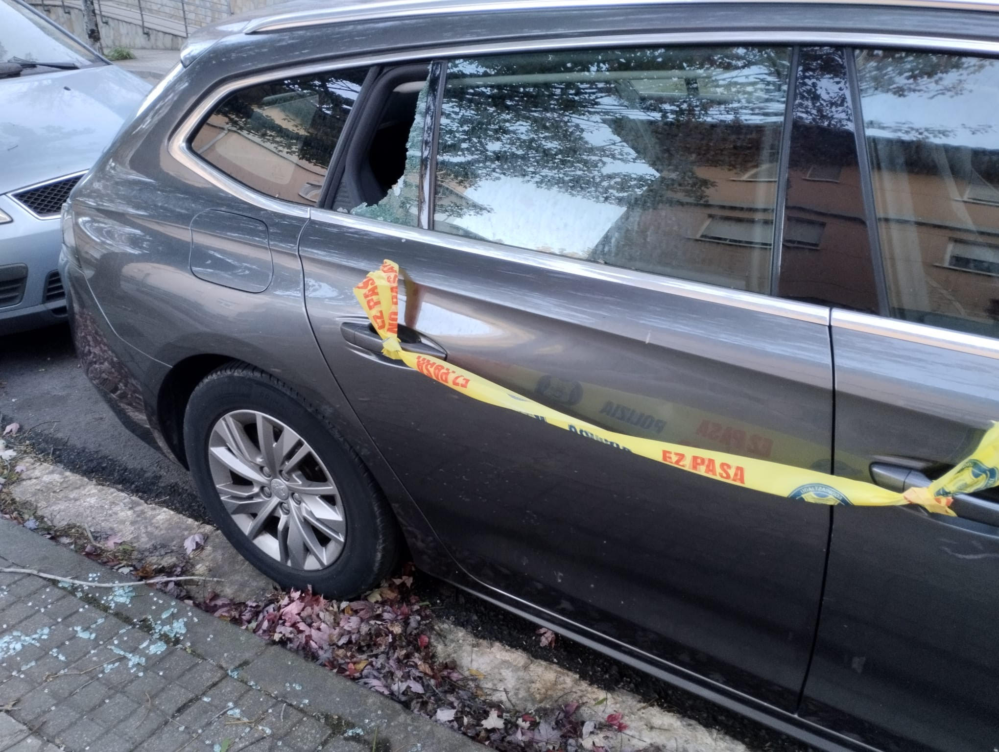 Rompen los cristales de varios coches aparcados en el barrio de Aiete