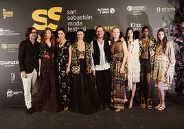 Photocall del desfile de Ailanto