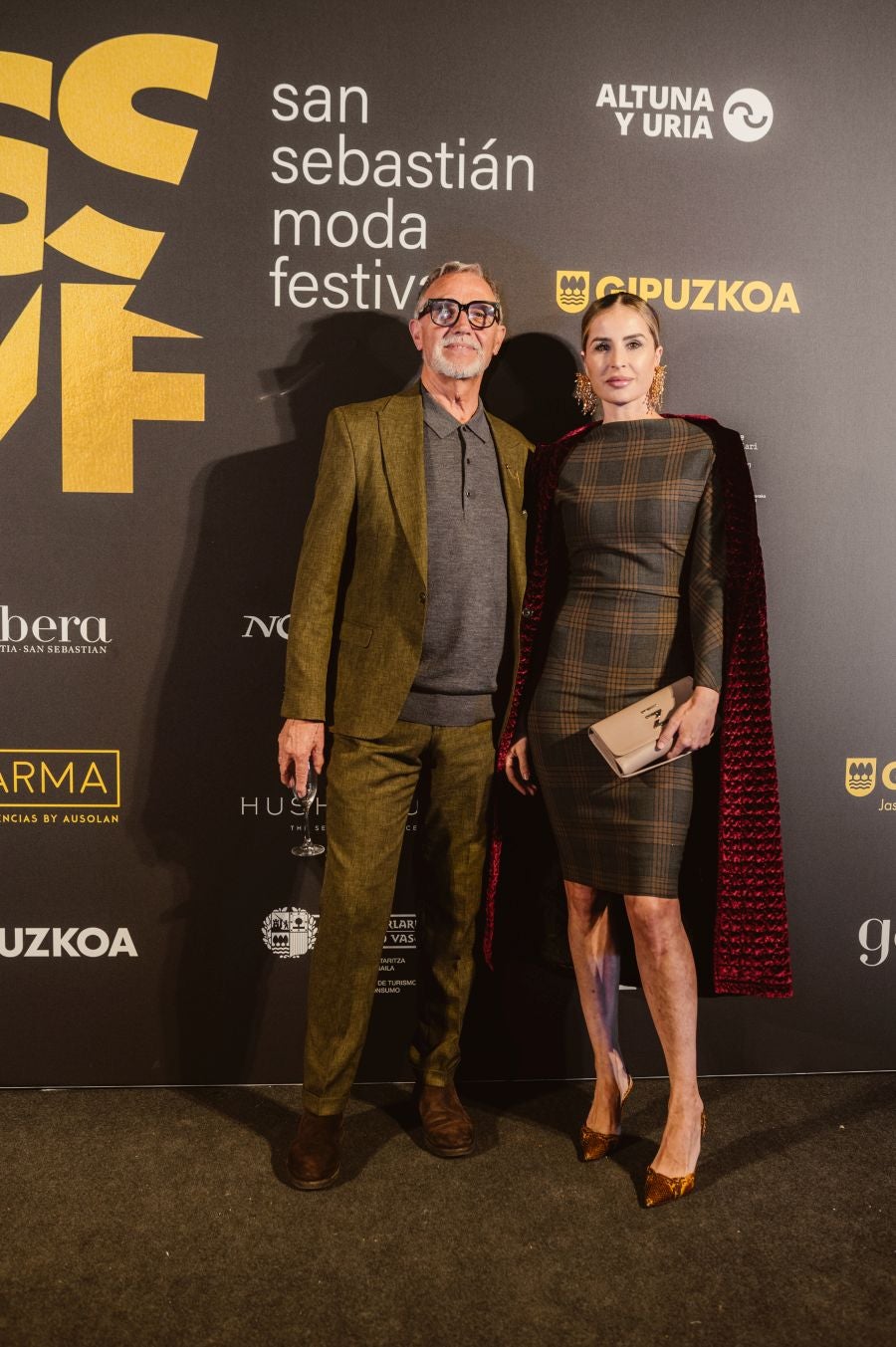 Photocall del desfile de CLARO Couture