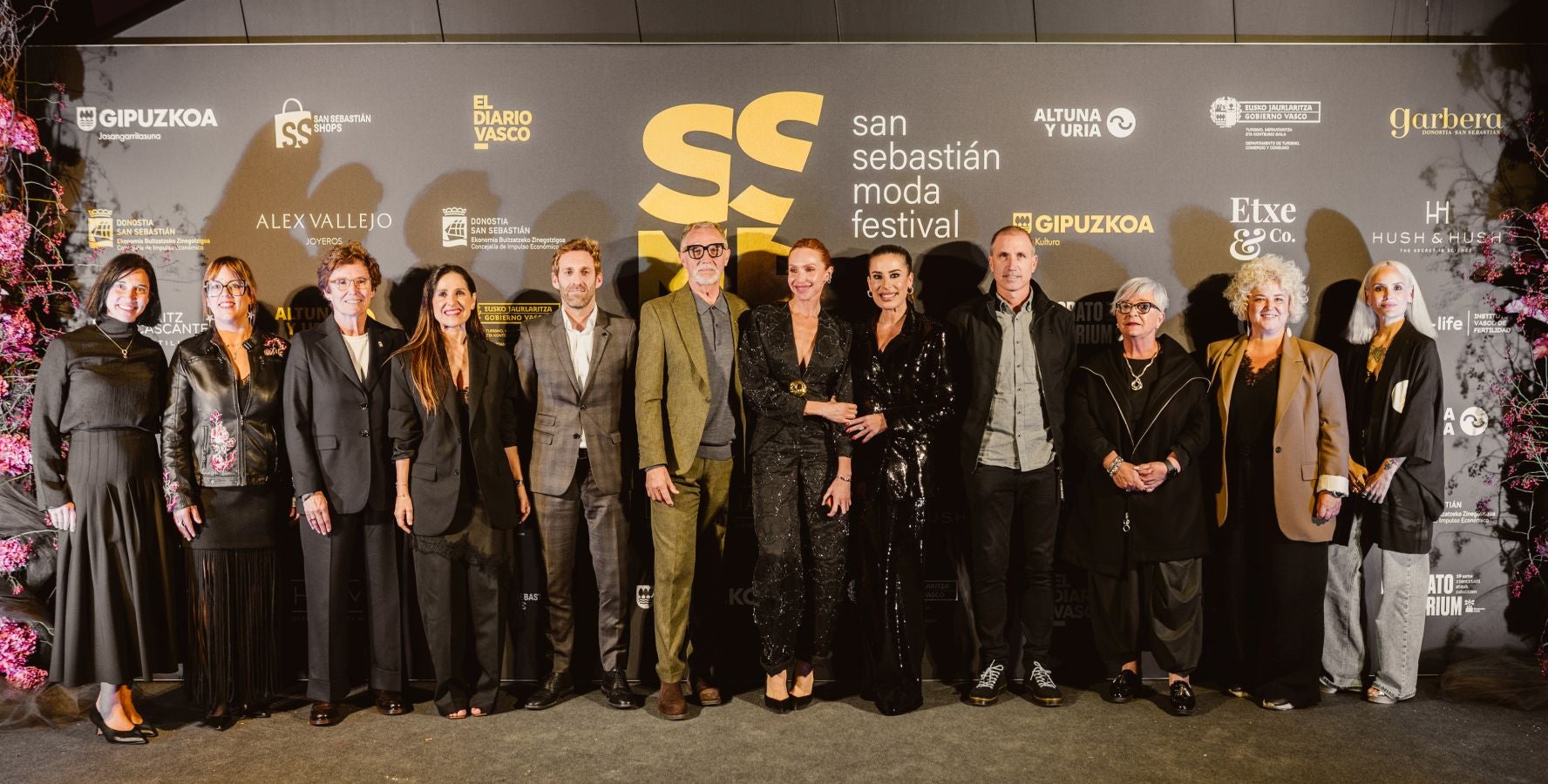 Photocall del desfile de CLARO Couture