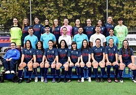 Plantilla deportiva y técnica del División de Honor femenino para la temporada 2025-2026.
