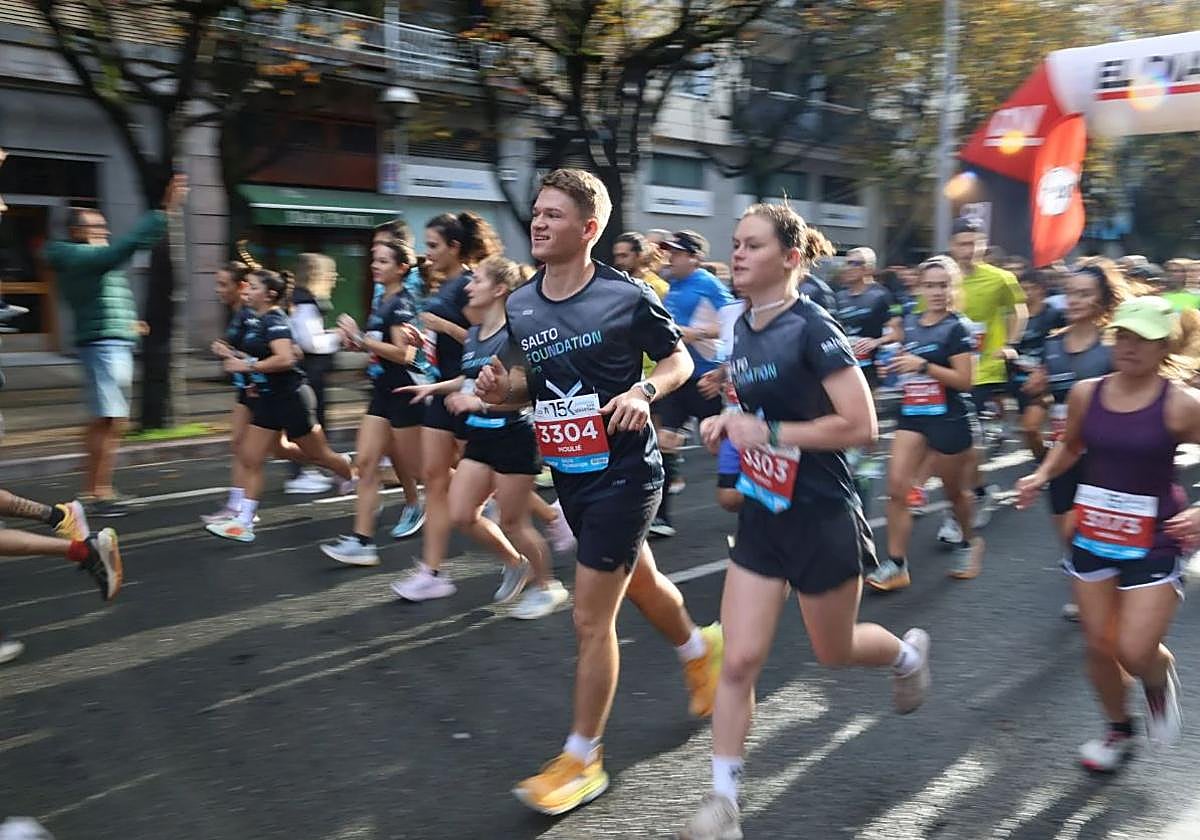 La Clásica Salto 15K tendrá hoy afecciones en el tráfico y en las líneas de autobús en Donostia