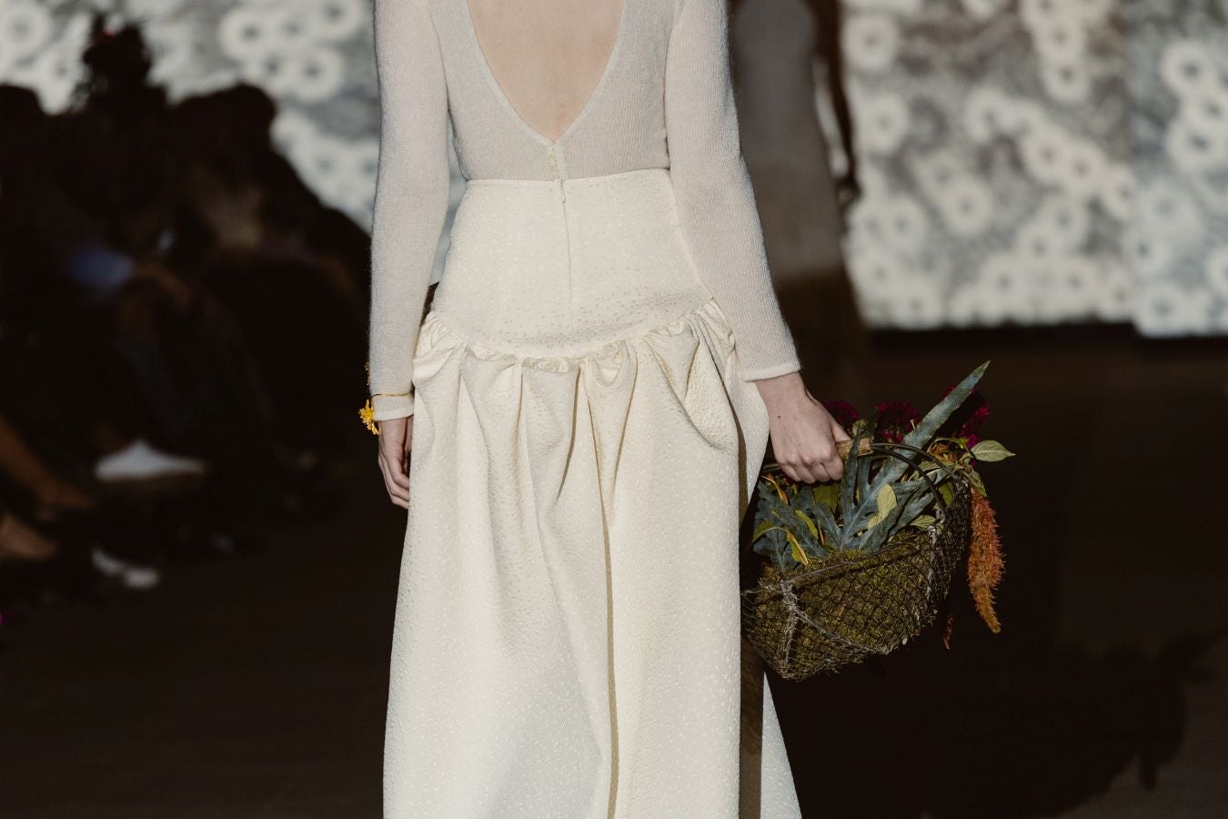 Alicia Rueda luce sus vestidos en San Telmo