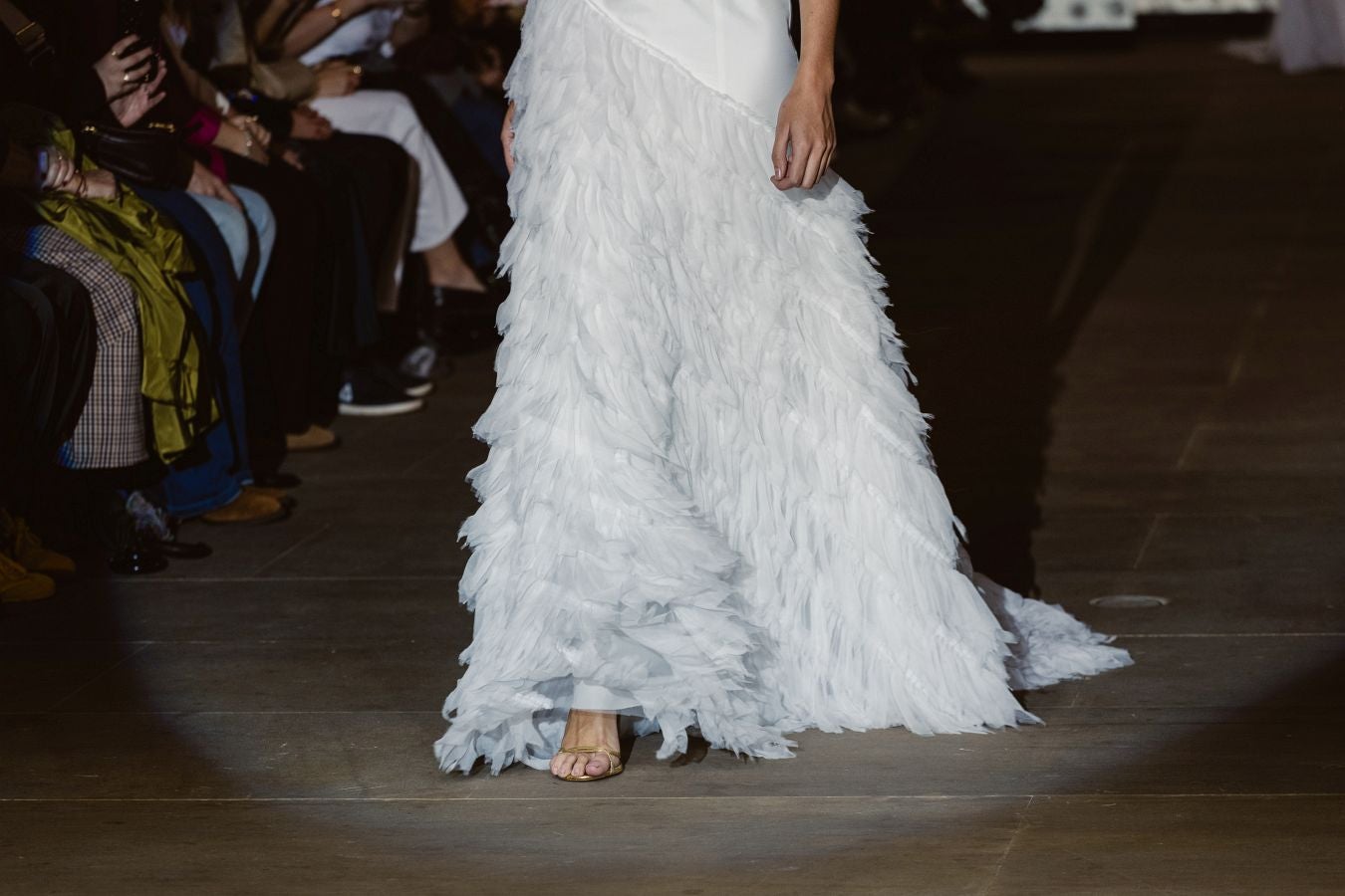 Alicia Rueda luce sus vestidos en San Telmo