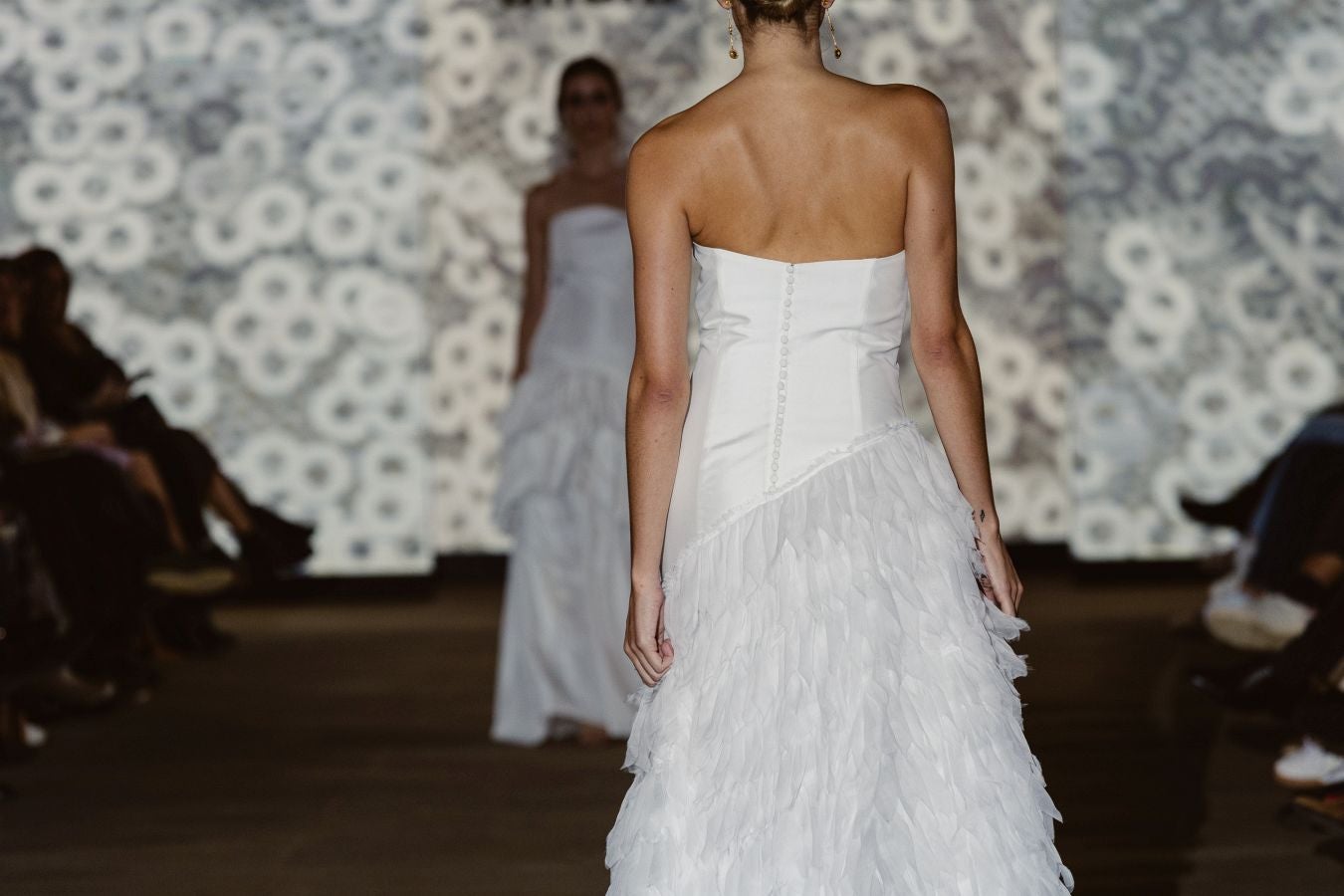 Alicia Rueda luce sus vestidos en San Telmo