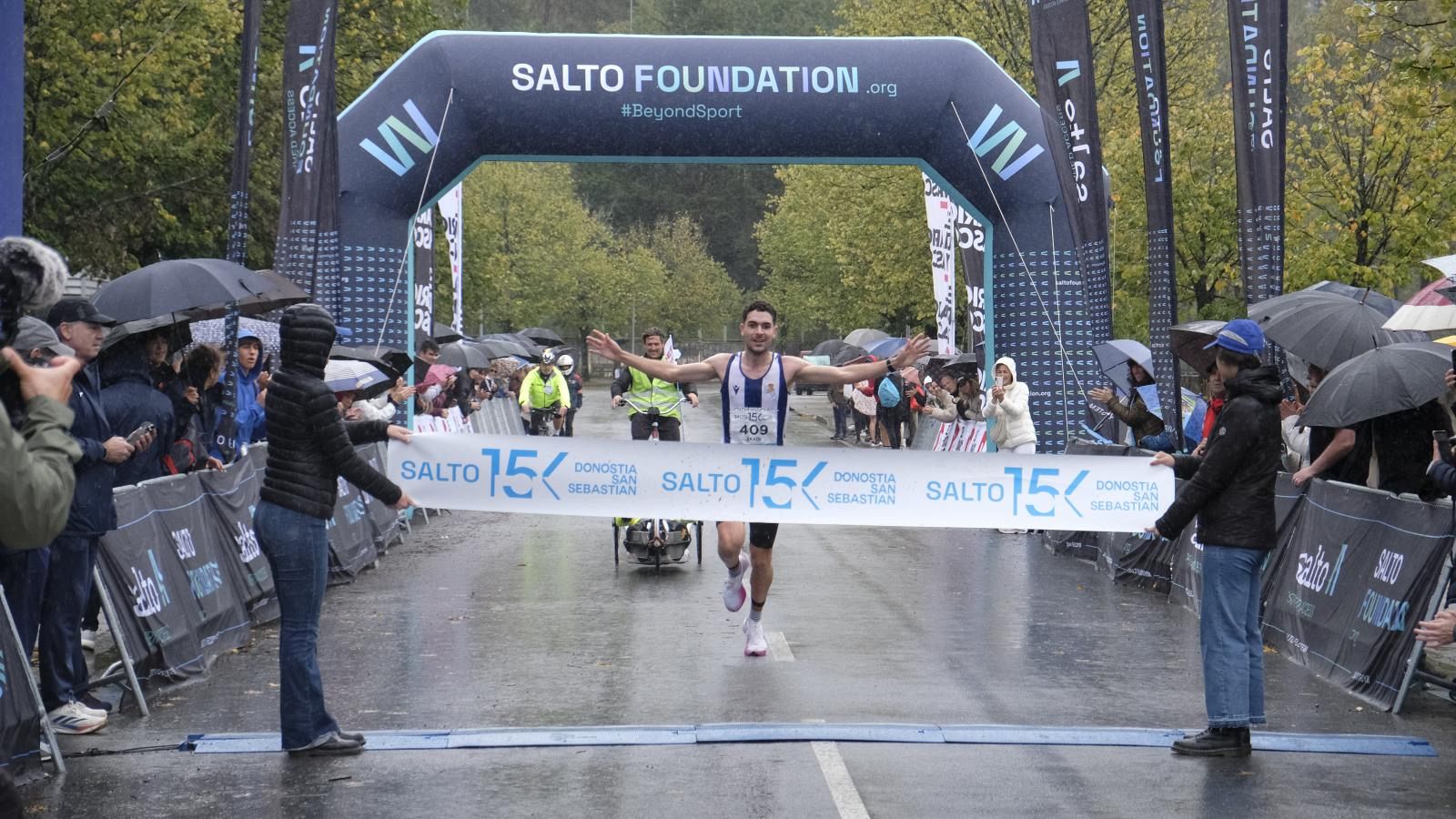 Doblete guipuzcoano en la Salto 15K de Donostia