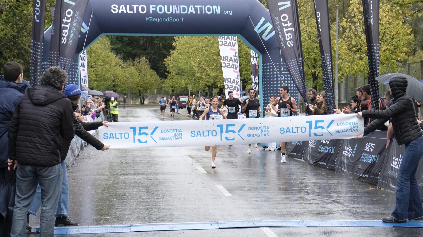Doblete guipuzcoano en la Salto 15K de Donostia