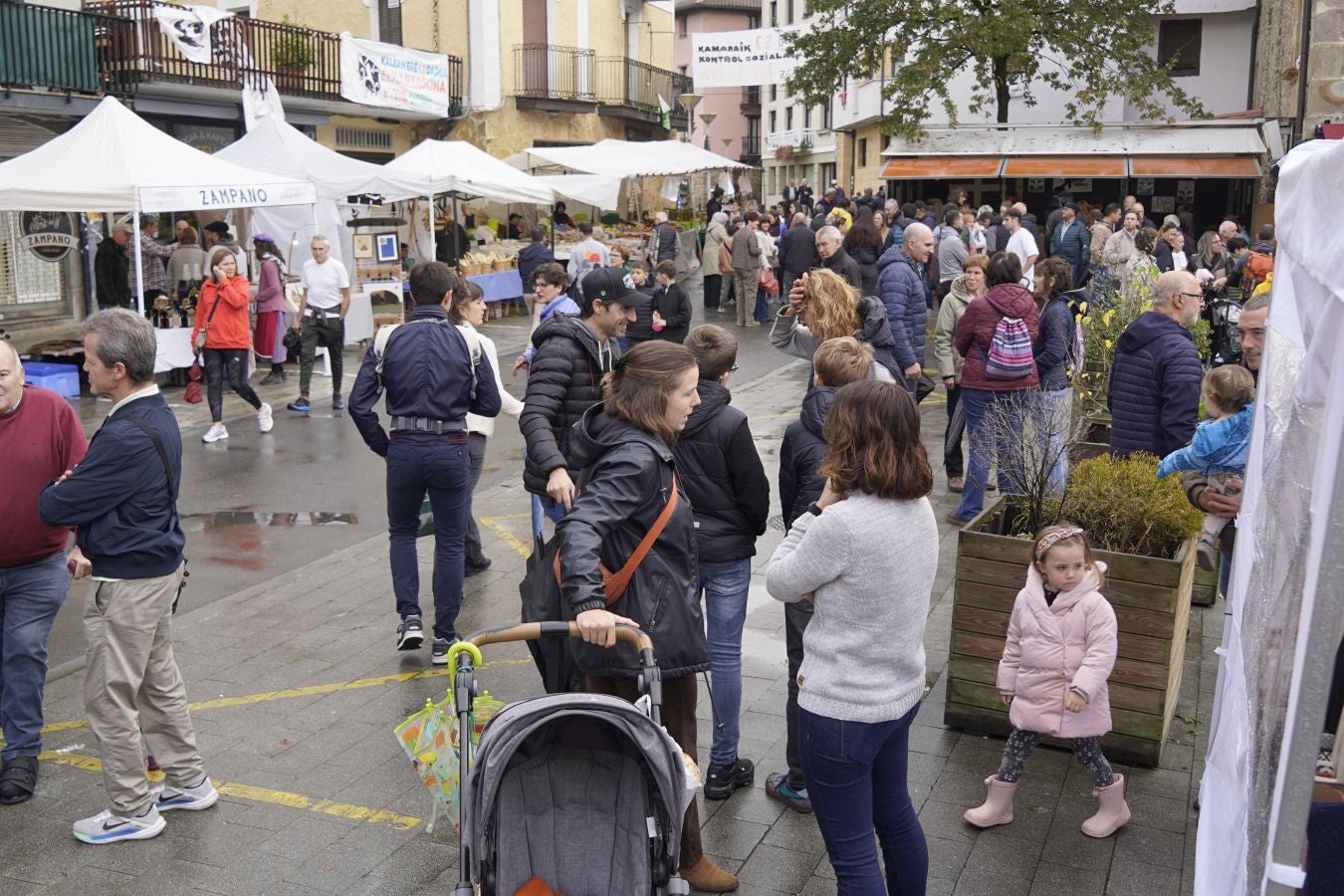 Ardiki egun bikaina Zaldibian