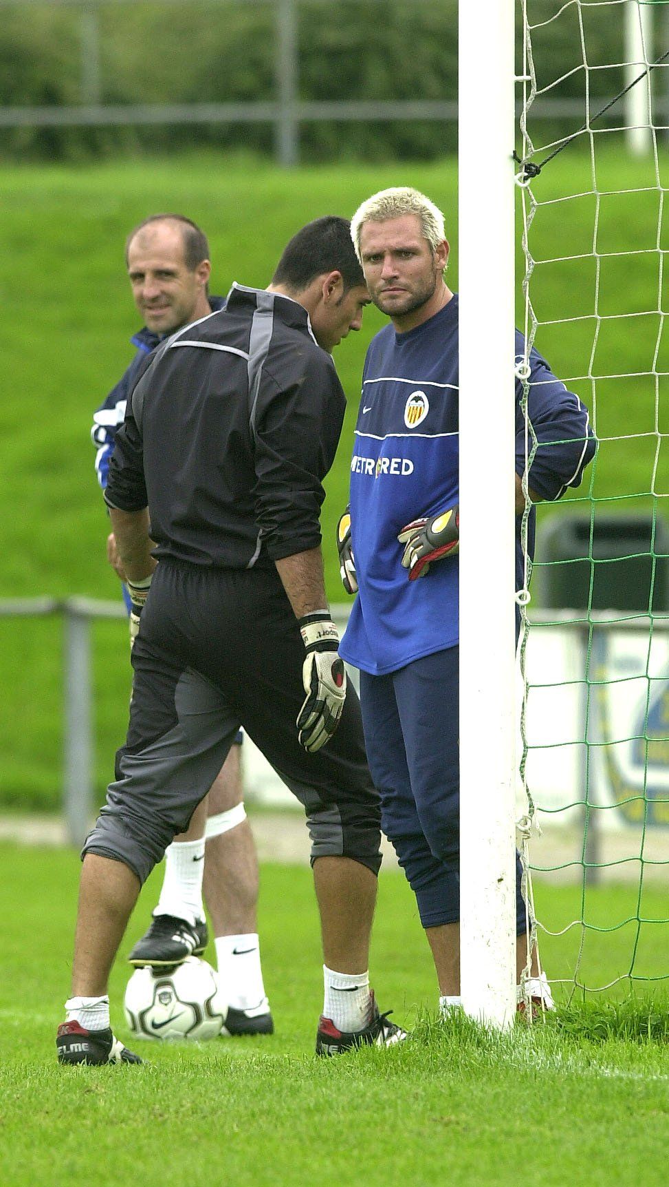 Ochotorena, con Palop y Cañizares