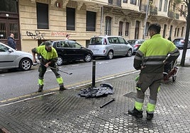 Denuncia Muruzabal: «En la noche del sábado al domingo, alguien no tuvo mejor que hacer que darle fuego a una papelera en la calle Prim. El recipiente quedó hecho un amasijo de plástico pegado a la acera, por lo que los servicios de limpieza municipales tuvieron que emplearse a fondo para retirarlo».