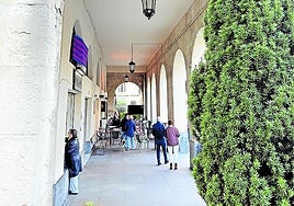 Zona de Unzaga en la que transcurrió la pelea nocturna.