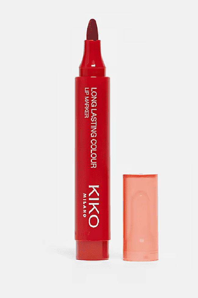 Delineador rojo intenso