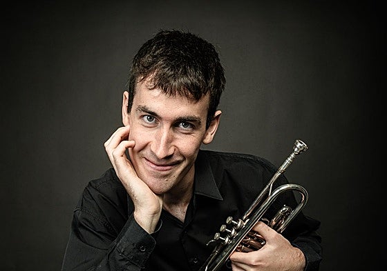 El trompetista donostiarra Iñigo Ocón.