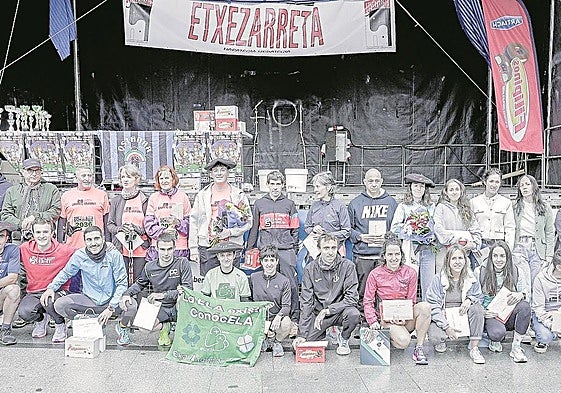 Cientos de participantes y vecinos disfrutaron este pasado domingo de la XVIII edición del cross popular Lasarte-Oria Bai!
