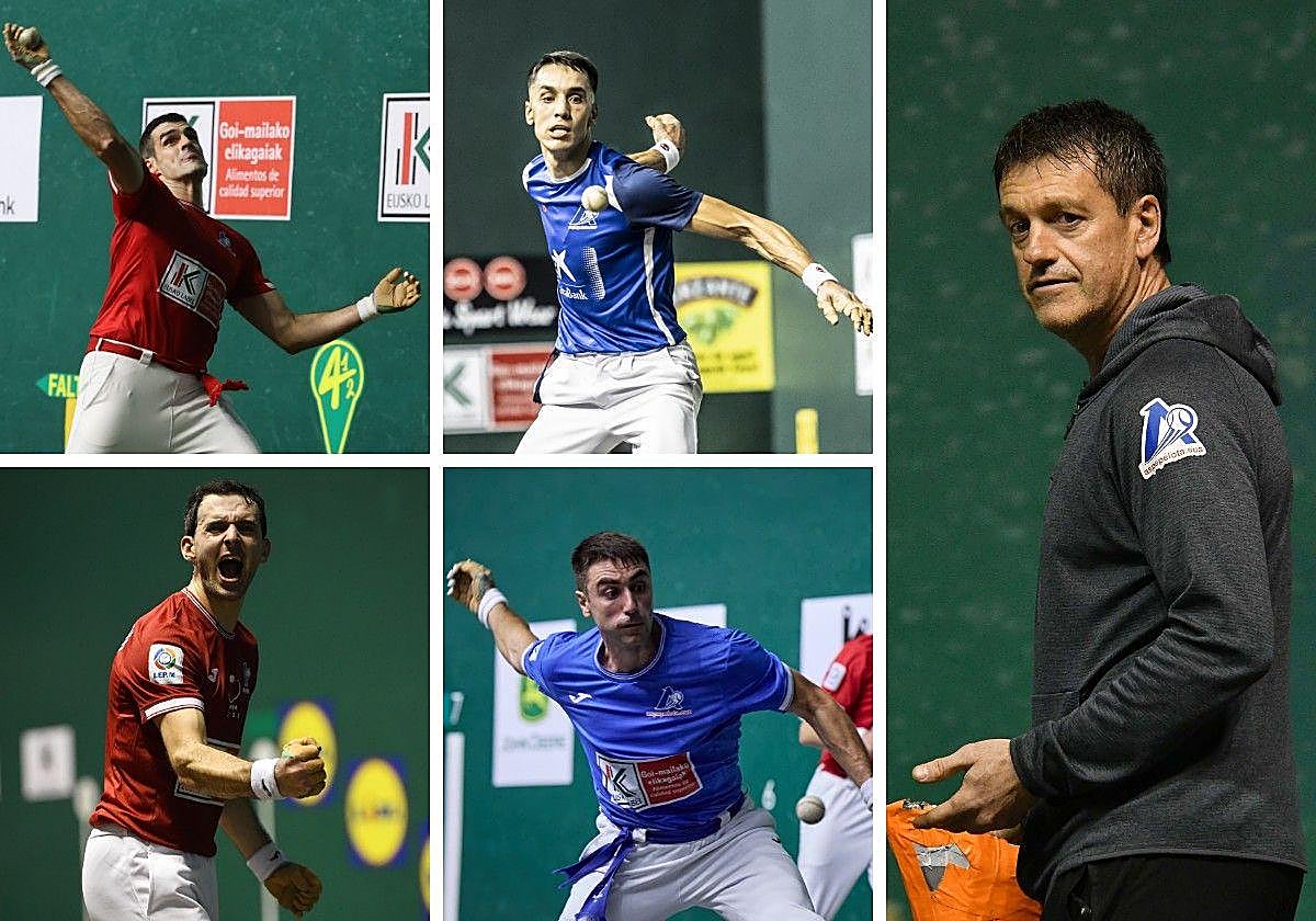 Ezkurdia, Zabala, Altuna III y Peio Etxeberria son los semifinalistas del Cuatro y Medio a los que analiza Jokin Etxaniz.