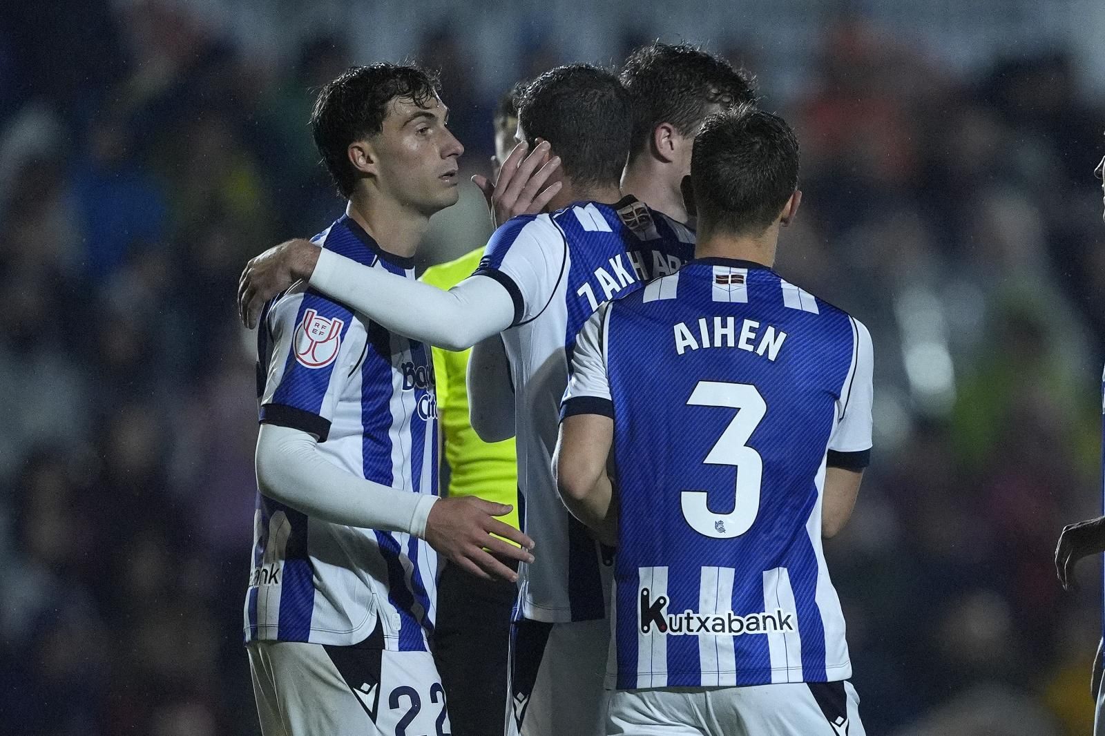 El Negreira 0 - Real Sociedad 3, en imágenes
