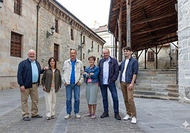 Grupo municipal del PNV integrado por Etxaniz, Galarraga, Lete, Agirre, Elosua y Sebal.