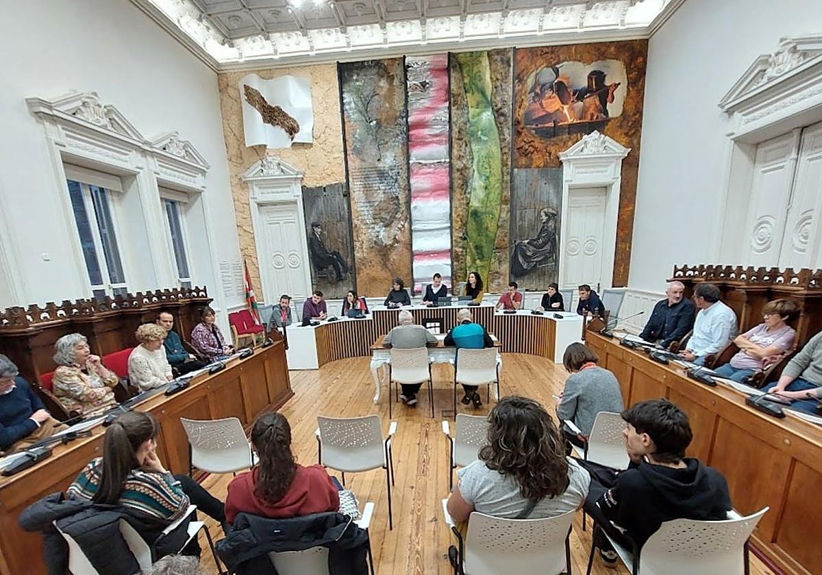 Imagen de la sesión plenaria celebrada en la tarde del martes en el ayuntamiento.