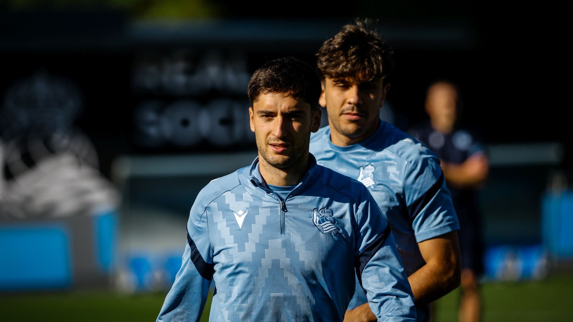 Soleado ensayo para el derbi en Zubieta