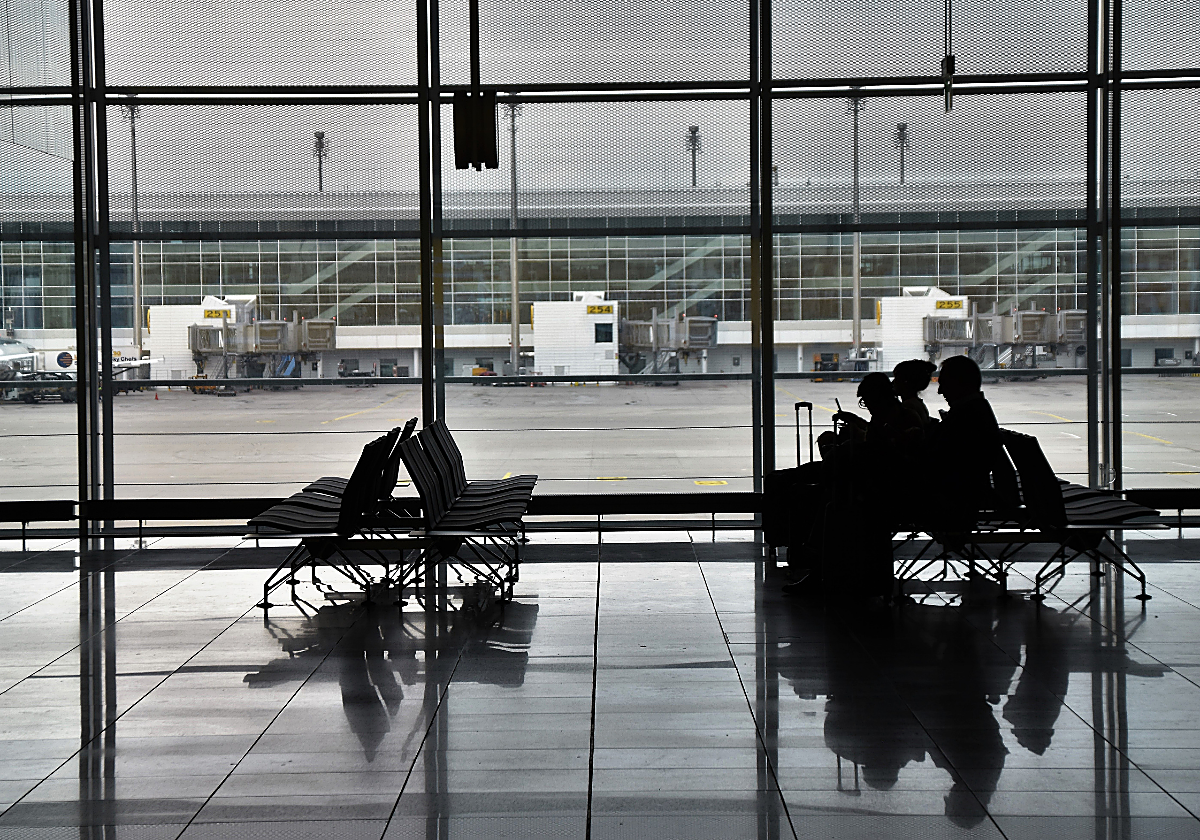 Una imagen de archivo de un aeropuerto.