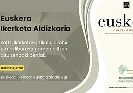 'Euskera Ikerketa Aldizkaria'-ren 2025eko bigarren zenbakia, kalean