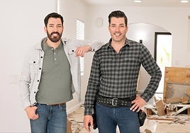 Los gemelos Drew y Jonathan Scott, conocidos como los Property Brothers.