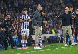 Sergio Francisco, durante el Real-Athletic.