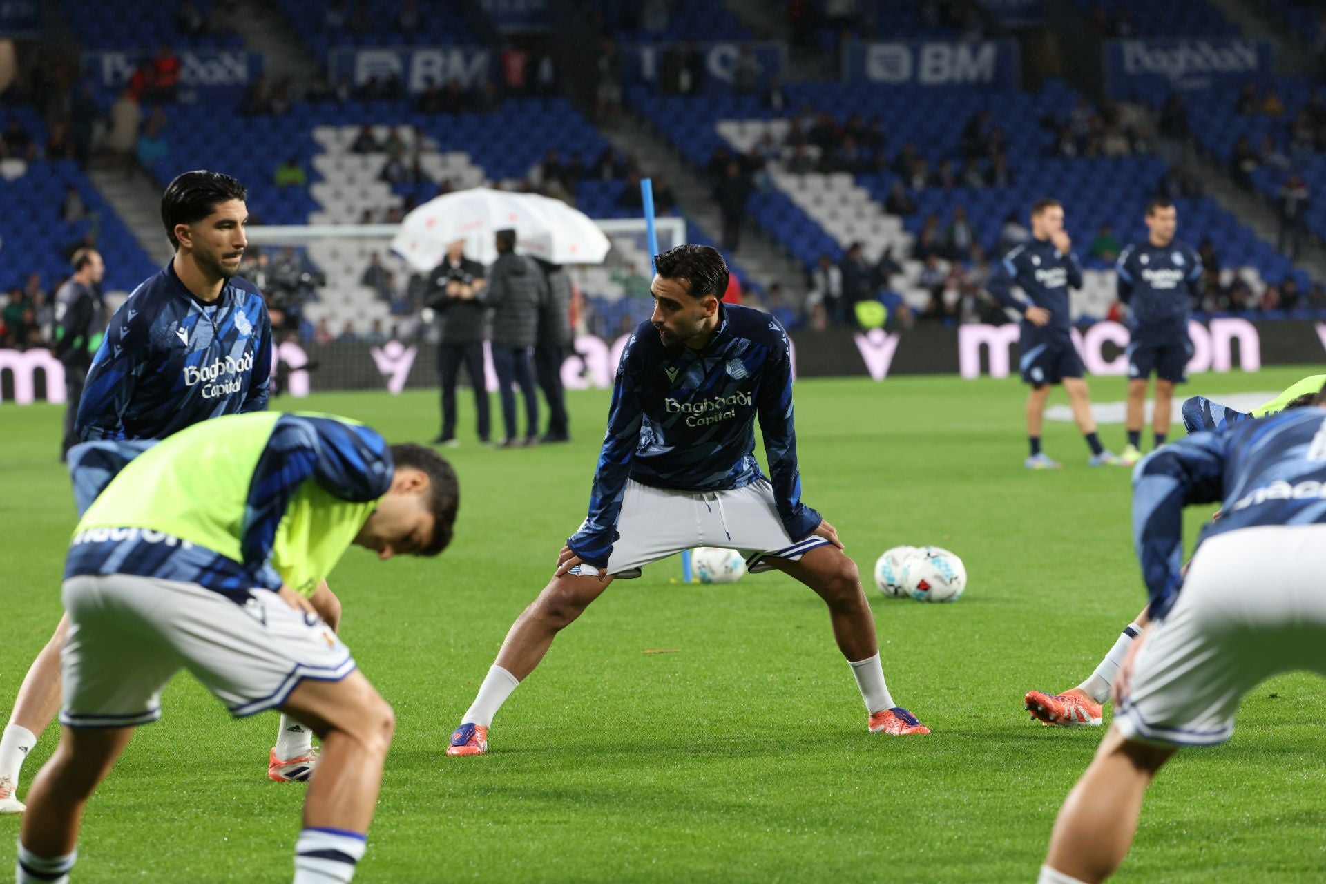 Las mejores imágenes del derbi de Anoeta