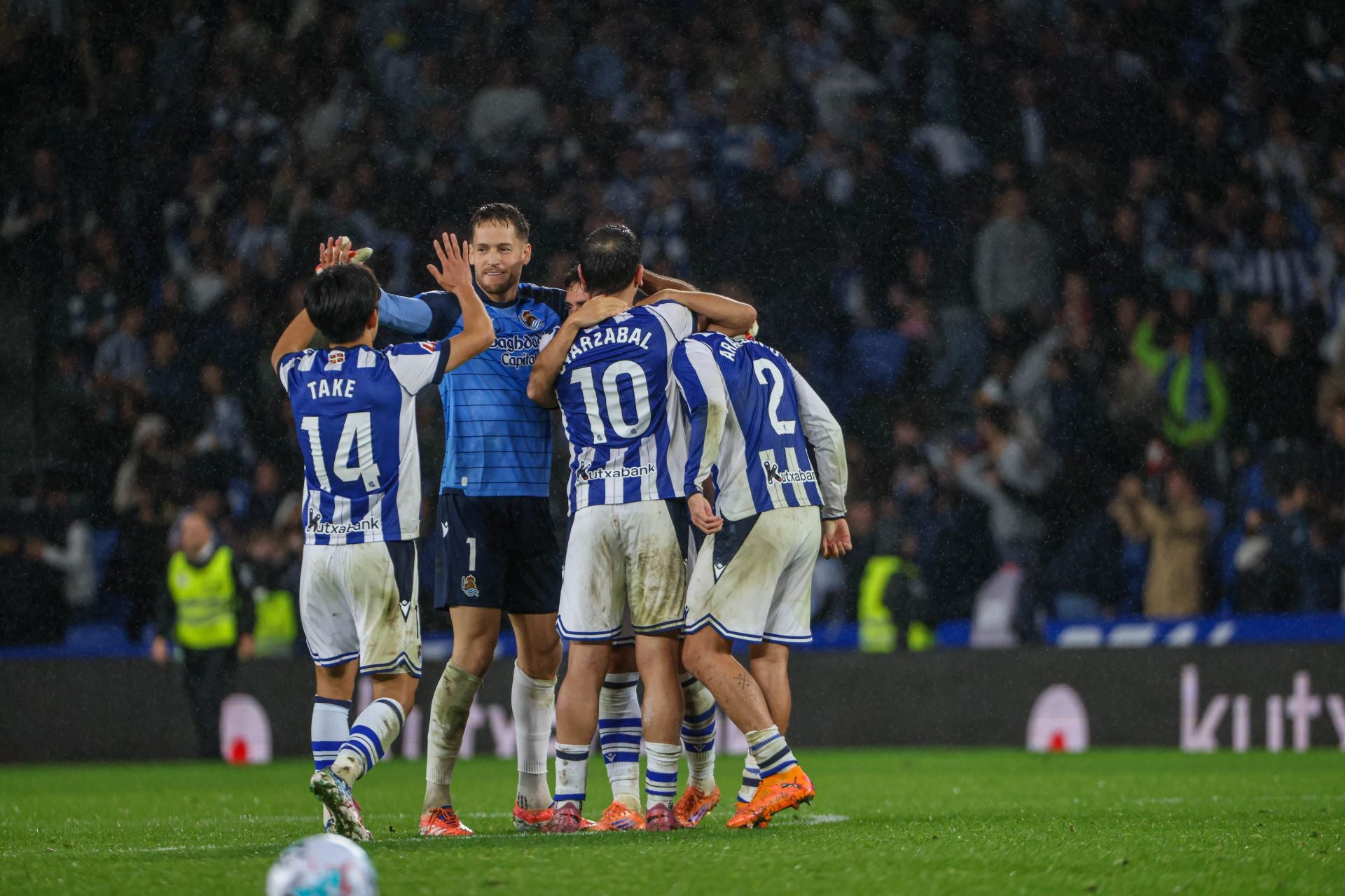 Una victoria celebrada a la altura de su importancia