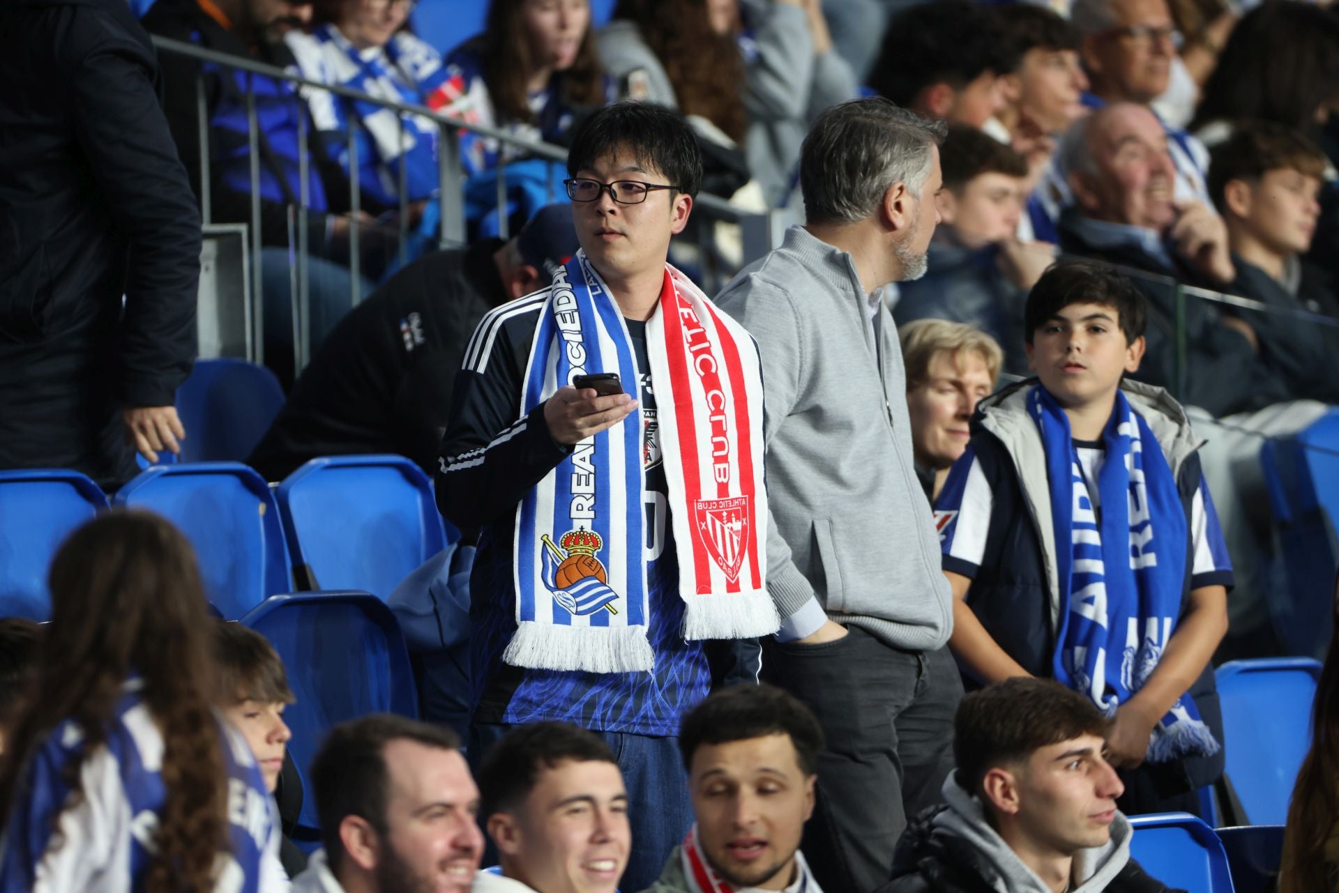 ¿Has estado en el derbi de Anoeta? ¡Búscate en la grada!