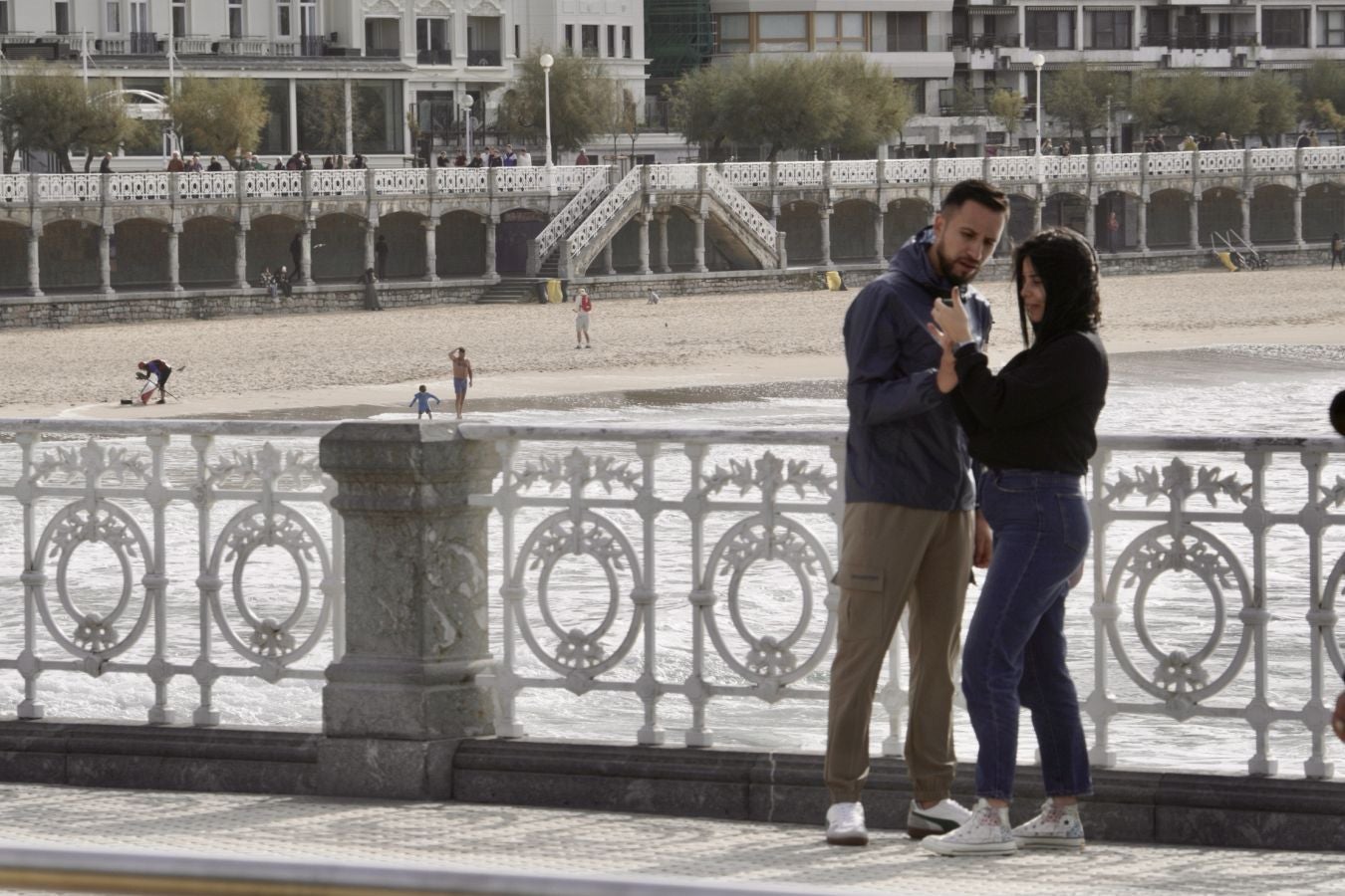 El fresco y las nubes marcan el primer fin de semana de noviembre en Euskadi
