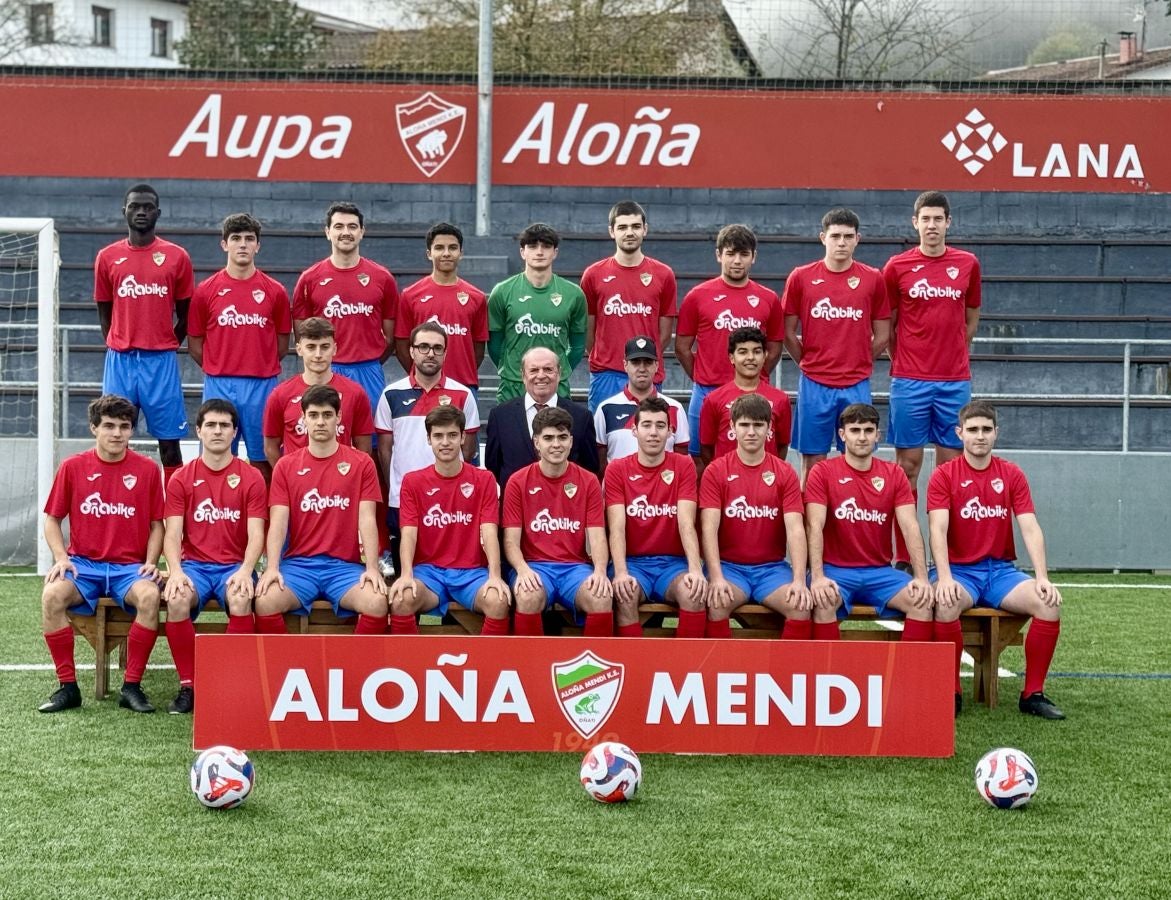 El Aloña Mendi posa en familia