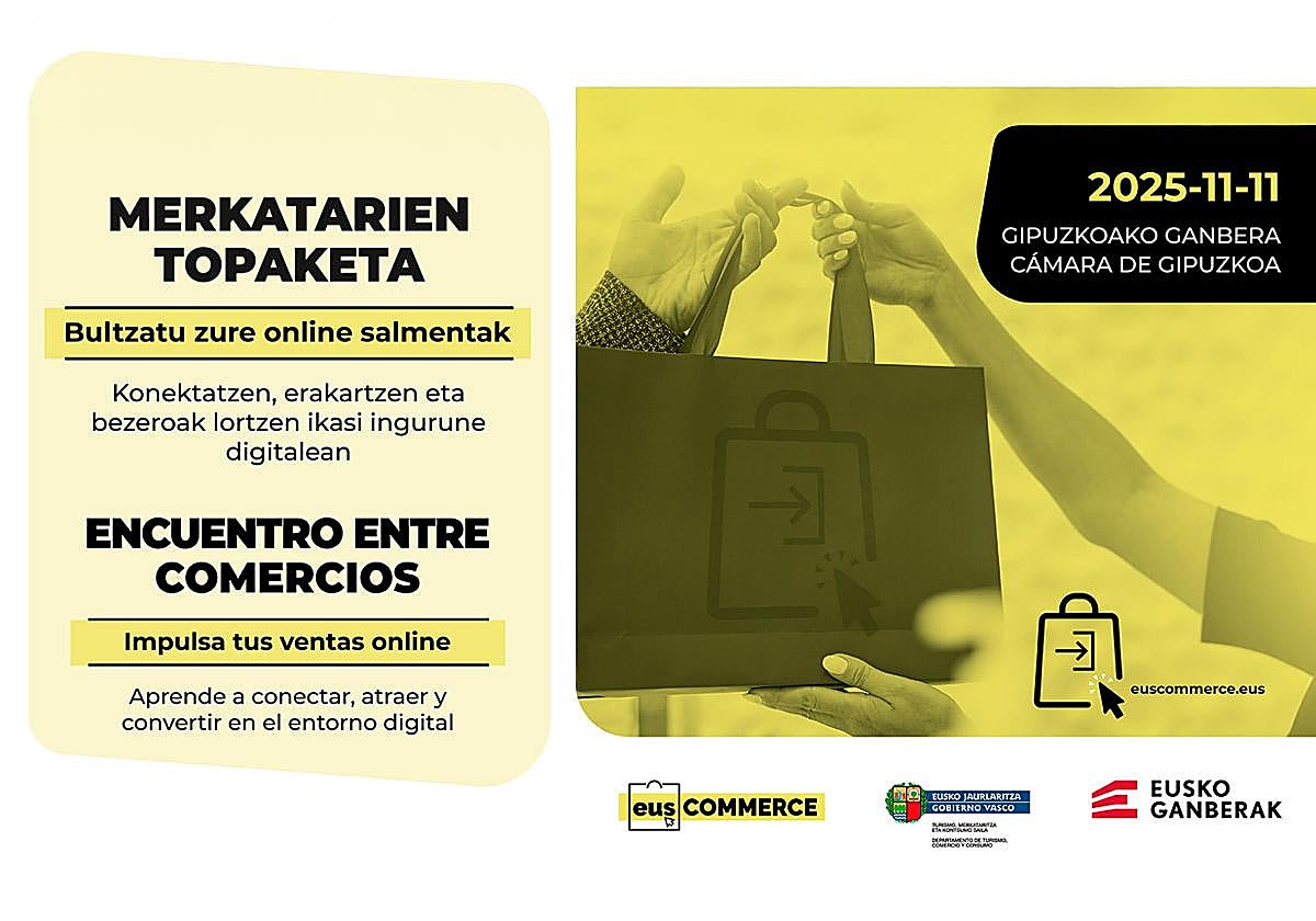 El sector comercial de Euskadi se reune en Cámara de Gipuzkoa para impulsar su digitalización