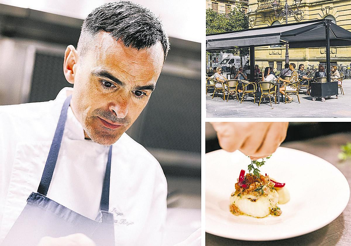 Iñigo Palma. El cocinero donostiarra es el encargado de liderar la cocina de Villano Bistró.