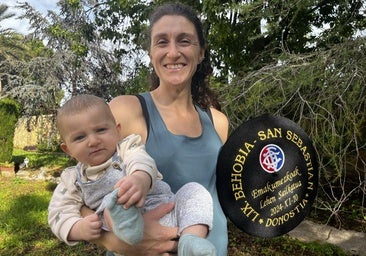 Mireia Guarner, ganadora embarazada de la Behobia 2024, vuelve tras su maternidad