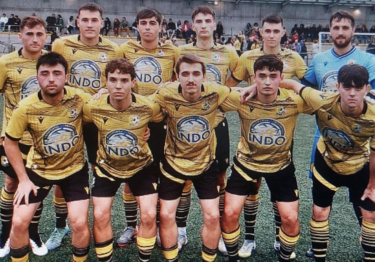 El once que puso en liza el sábado Igor San Miguel ante el Elgoibar.