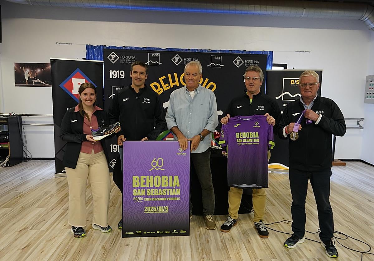 Presentación de la 60 edición de la Behobia-San Sebastián