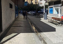 Imagen de la calle Dunas de San Sebastián.