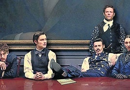 Los protagonistas de la entretenida serie 'La Casa Guiness' sobre conflictos de herencias.