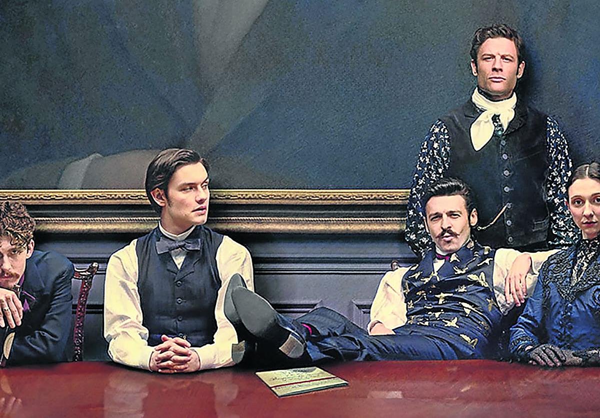 Los protagonistas de la entretenida serie 'La Casa Guiness' sobre conflictos de herencias.