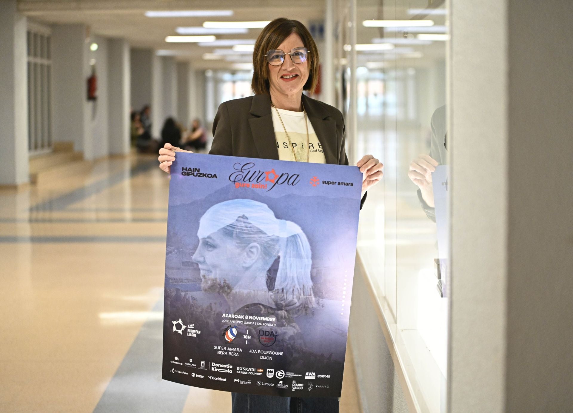 Tati Garmendia anima a la afición a abarrotar el sábado el Josean Gasca.