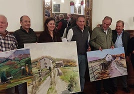 María Maldonado pinta Baztan