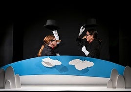 Imagen correspondiente al espectáculo infantil de títeres BoBo, ganador del Premio Azhar y de otras distinciones, que llegará mañana al Topic.