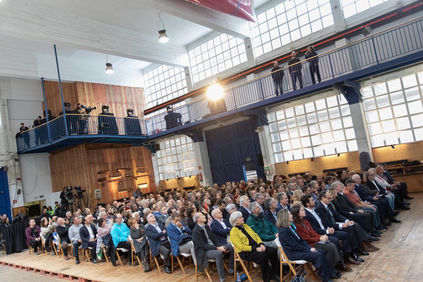 Amplia representación institucional en la botadura de la nao San Juan