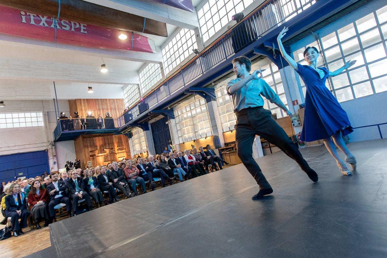 Amplia representación institucional en la botadura de la nao San Juan