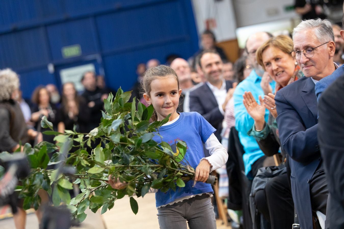 Amplia representación institucional en la botadura de la nao San Juan