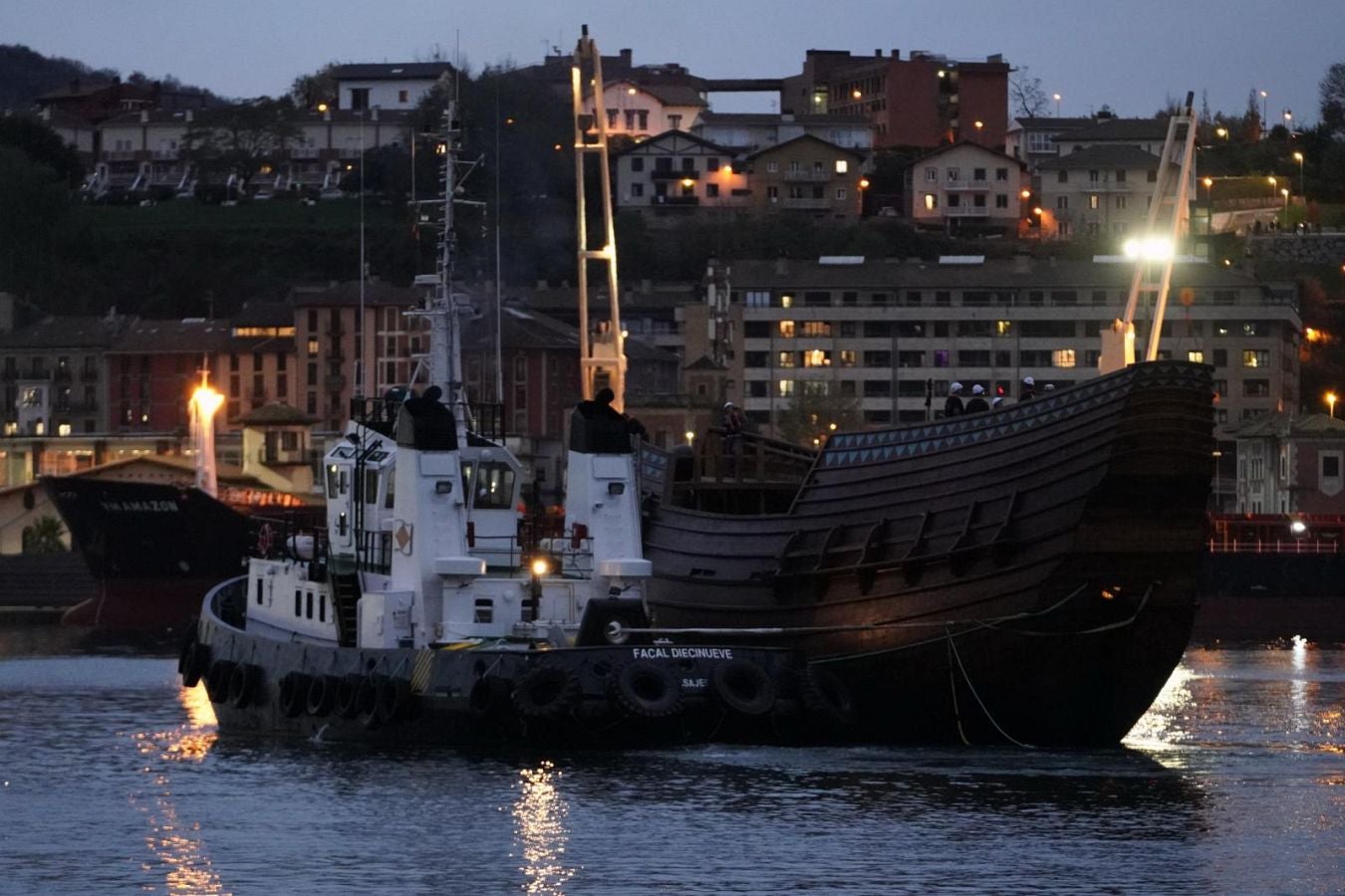La botadura de la nao San Juan, en imágenes