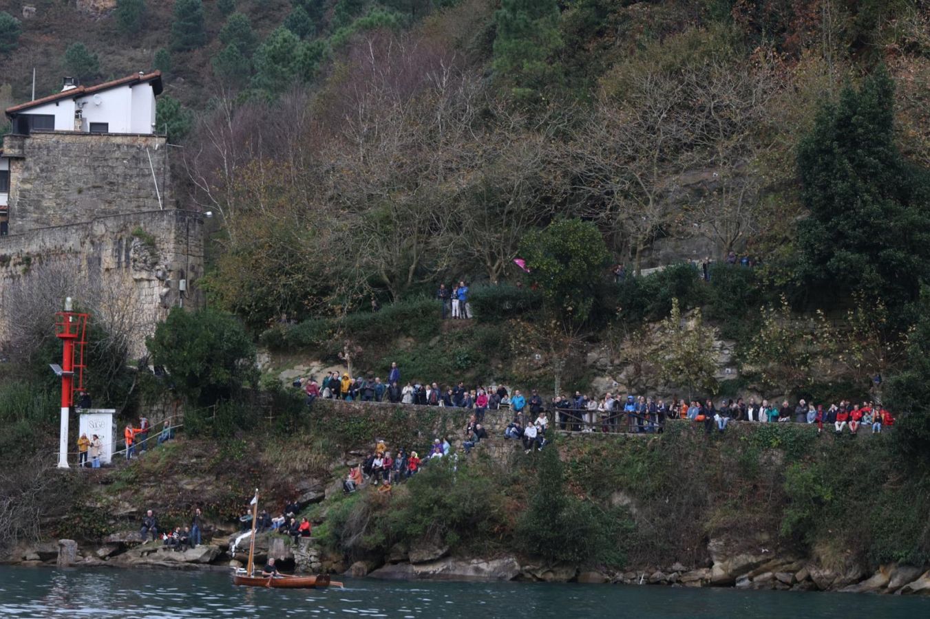 Máxima expectación ante la botadura de la nao San Juan