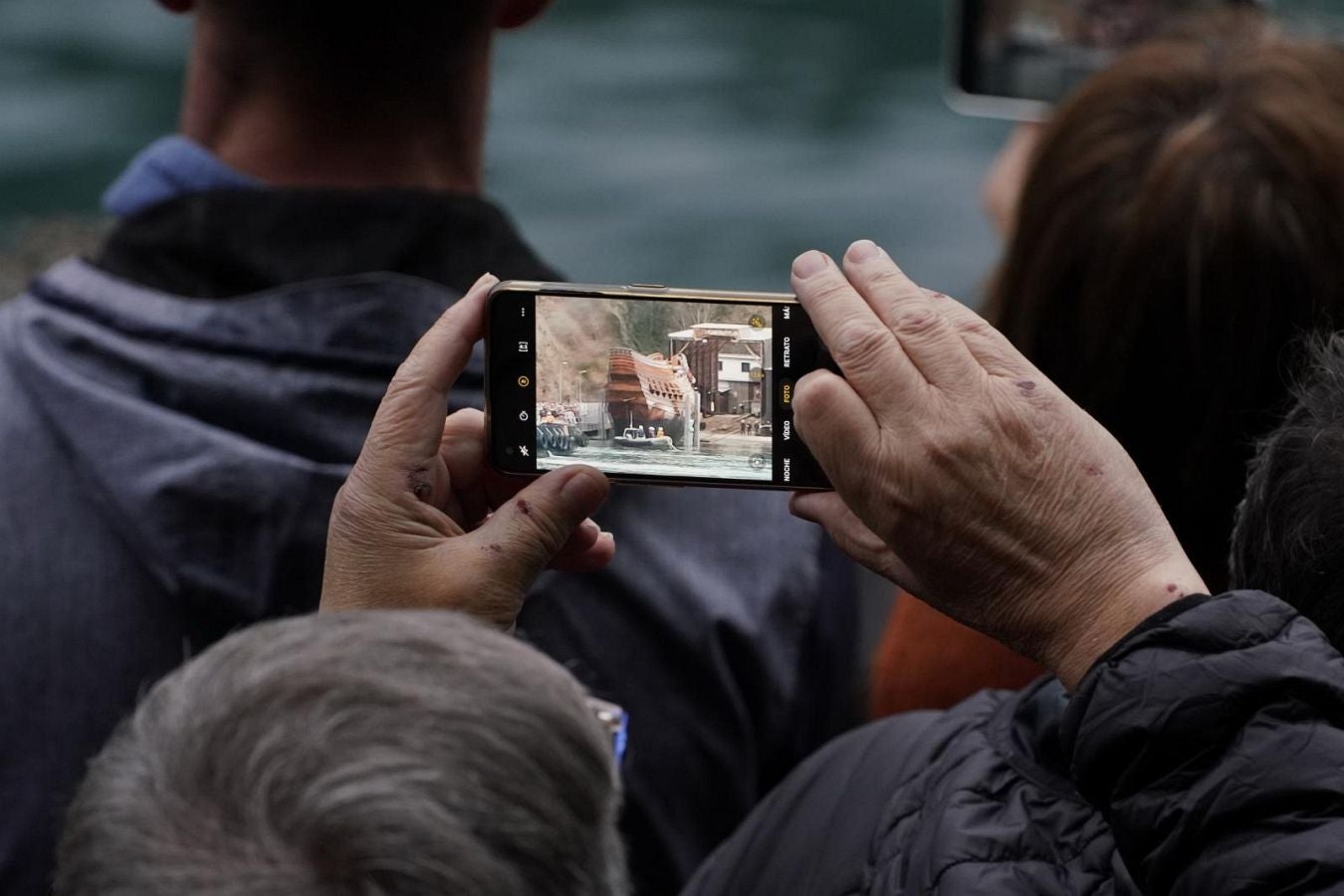 Máxima expectación ante la botadura de la nao San Juan